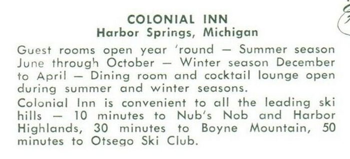 Colonial Inn - Vintage Postcard (newer photo)
